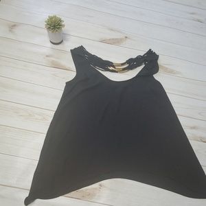 BCBGMaxazria Black Shirt Small